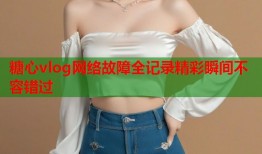 糖心vlog网络故障全记录精彩瞬间不容错过
