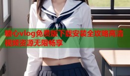 糖心vlog免费版下载安装全攻略高清视频资源无限畅享