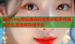 糖心vlog网站邀请码免费获取多终端同步私密视频存储平台