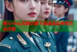 糖心vlog无限次数下载渠道及使用方法详解