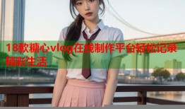 18款糖心vlog在线制作平台轻松记录精彩生活