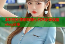 木叶性处理医院糖心日常记录温馨vlog分享