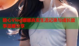 糖心Vlog娜娜真实生活记录与成长故事温暖分享