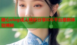 糖心vlog成人精彩分享iOS平台最新体验揭秘