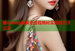 糖心vlog破解全流程揭秘实用技巧大公开