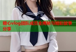 糖心vlog团队成员全揭秘与精彩故事分享