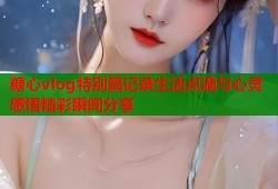 糖心vlog特别篇记录生活点滴与心灵感悟精彩瞬间分享
