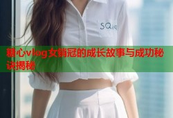 糖心vlog女销冠的成长故事与成功秘诀揭秘