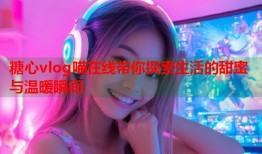 糖心vlog喵在线带你探索生活的甜蜜与温暖瞬间