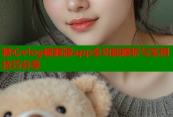 糖心vlog破解版app全功能解析与实用技巧分享