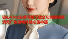 糖心Vlog安卓污版下载全功能解锁高清无广告流畅体验必备神器
