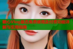 糖心Vlog是否免费使用及付费功能详解与实用指南