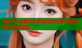 糖心Vlog是否免费使用及付费功能详解与实用指南