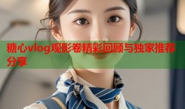 糖心vlog观影卷精彩回顾与独家推荐分享