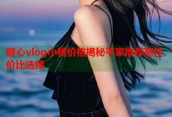糖心vlog小桃价格揭秘平家推荐高性价比选择