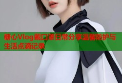 糖心Vlog戴口罩日常分享温馨防护与生活点滴记录