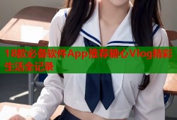 18款必备软件App推荐糖心Vlog精彩生活全记录