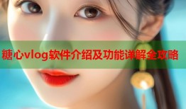 糖心vlog软件介绍及功能详解全攻略