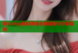 糖心vlog精彩瞬间全网提取与分享指南