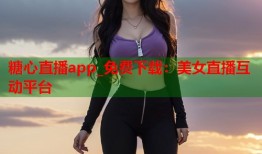 糖心直播app_免费下载：美女直播互动平台