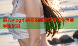 糖心vlog小姚酱的甜蜜日常与生活美学全记录
