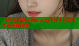 18款禁用软件糖心vlog下载全攻略与安全使用指南