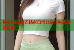 糖心vlog多乙精彩日常分享与生活点滴记录