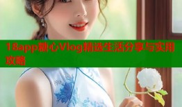 18app糖心Vlog精选生活分享与实用攻略