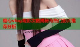 糖心vlog观影次数揭秘与热门影片推荐分析