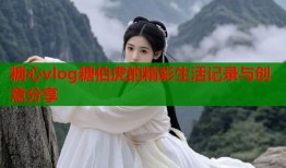 糖心vlog糖伯虎的精彩生活记录与创意分享