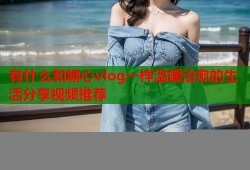 有什么和糖心vlog一样温暖治愈的生活分享视频推荐