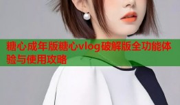 糖心成年版糖心vlog破解版全功能体验与使用攻略