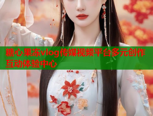 糖心果冻vlog传媒视频平台多元创作互动体验中心