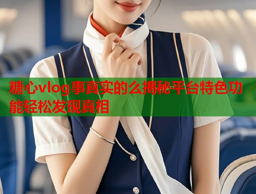 糖心vlog事真实的么揭秘平台特色功能轻松发现真相