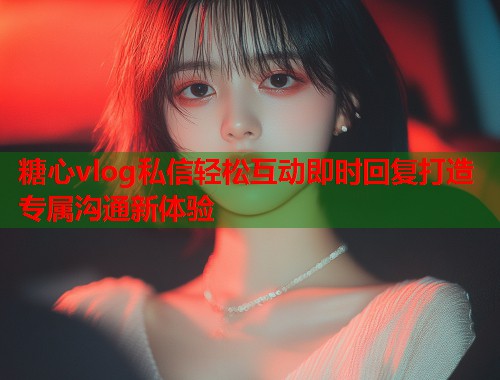 糖心vlog私信轻松互动即时回复打造专属沟通新体验