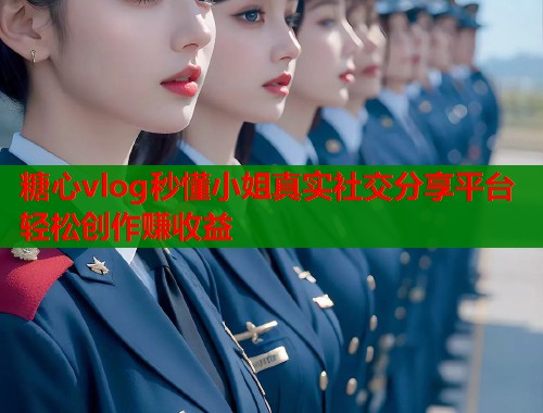 糖心vlog秒懂小姐真实社交分享平台轻松创作赚收益