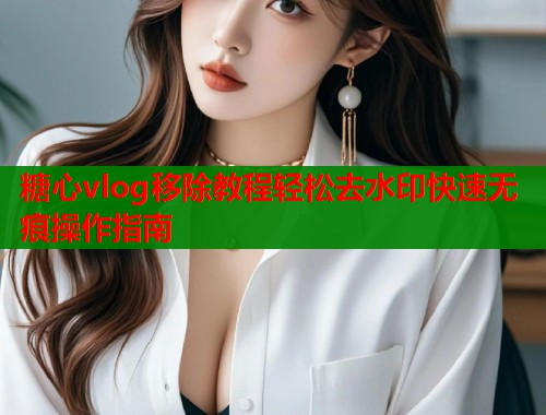 糖心vlog移除教程轻松去水印快速无痕操作指南