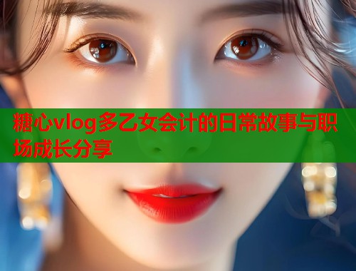 糖心vlog多乙女会计的日常故事与职场成长分享