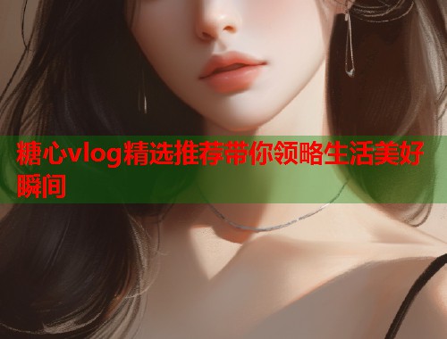 糖心vlog精选推荐带你领略生活美好瞬间