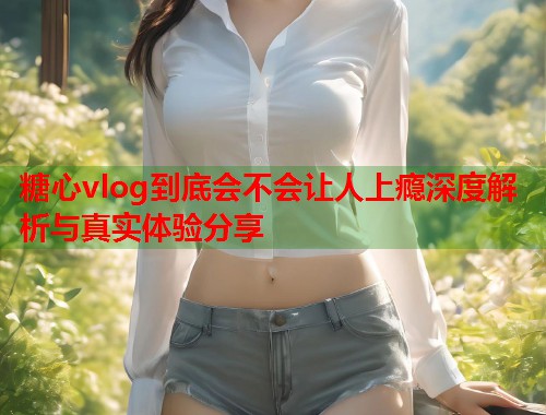 糖心vlog到底会不会让人上瘾深度解析与真实体验分享