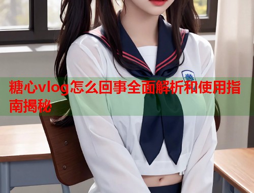 糖心vlog怎么回事全面解析和使用指南揭秘