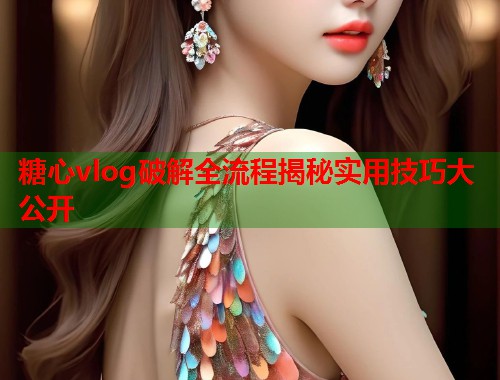 糖心vlog破解全流程揭秘实用技巧大公开