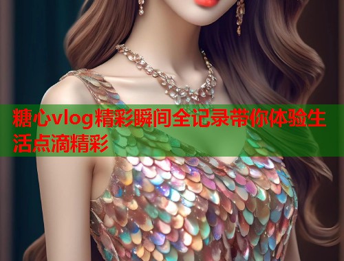 糖心vlog精彩瞬间全记录带你体验生活点滴精彩
