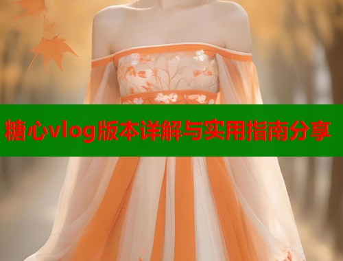 糖心vlog版本详解与实用指南分享